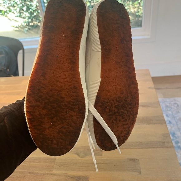 Superga high top tennis shoe size 39.5 8.5 cheetah leopard white fun - Picture 8 of 8